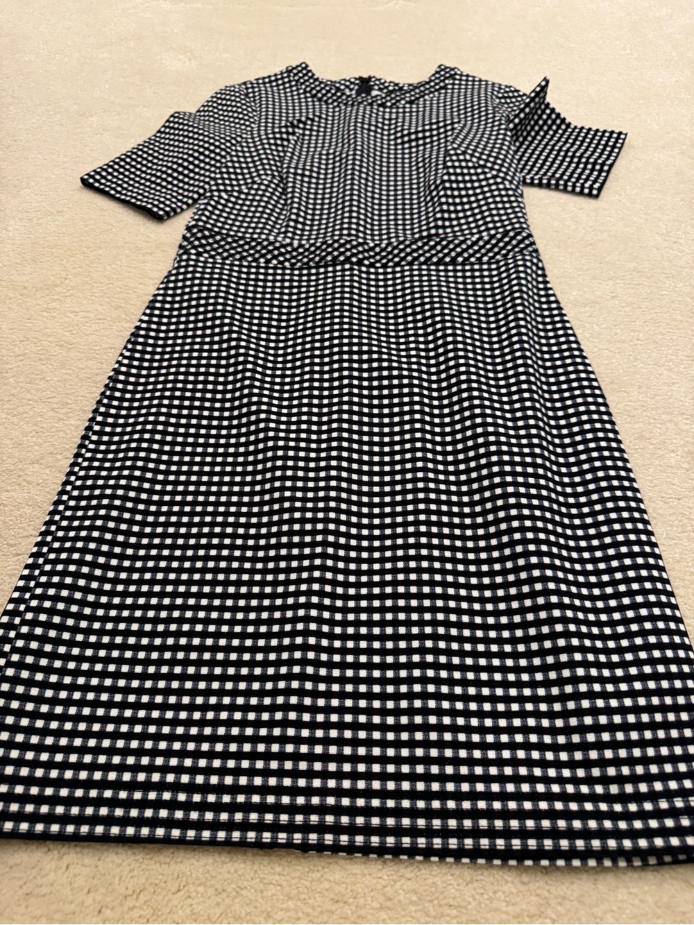 Banana Republic Checkered Shift Dress